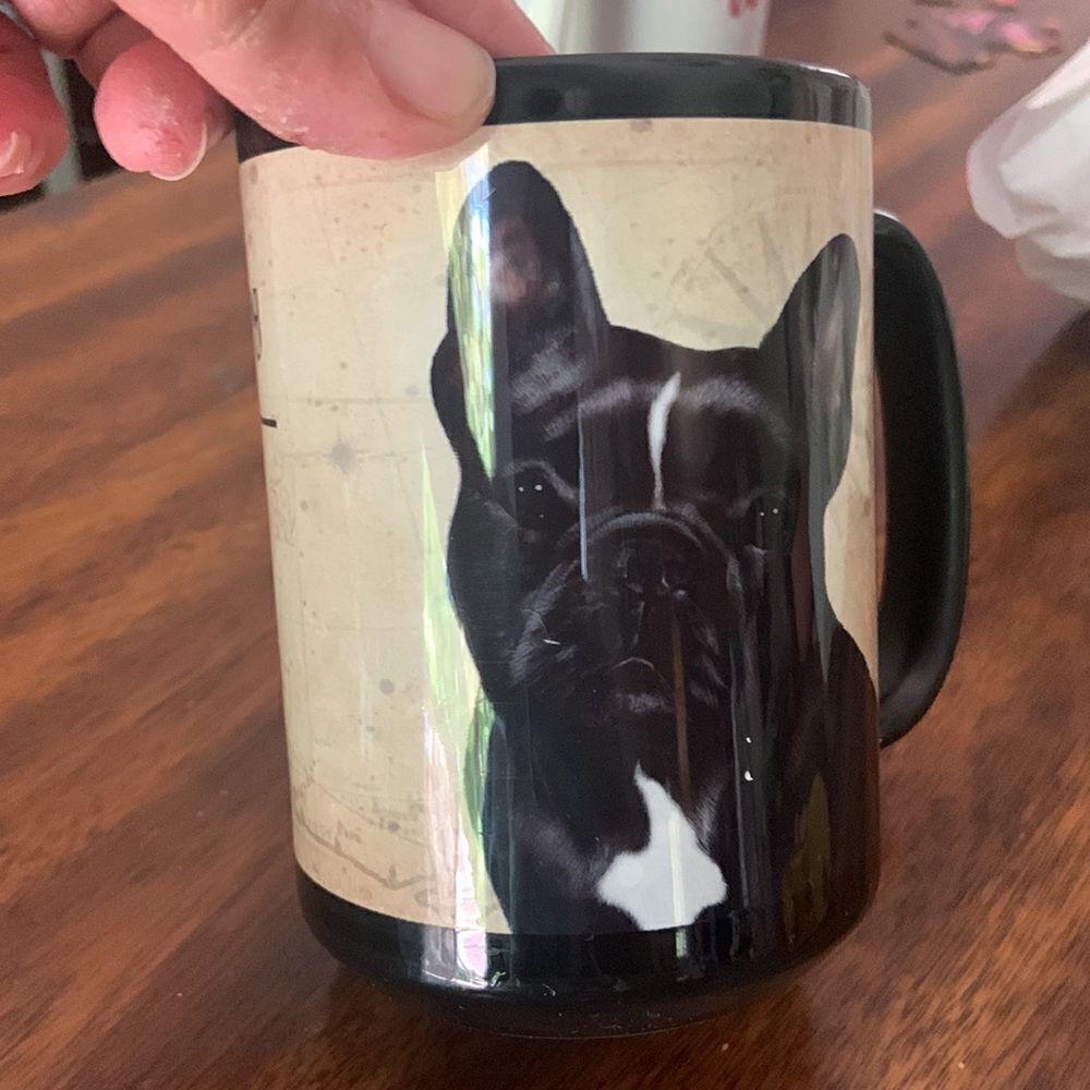 Tamara Burrell 2013 French Bill Dog 8oz. Mug preloved ❤️EUC